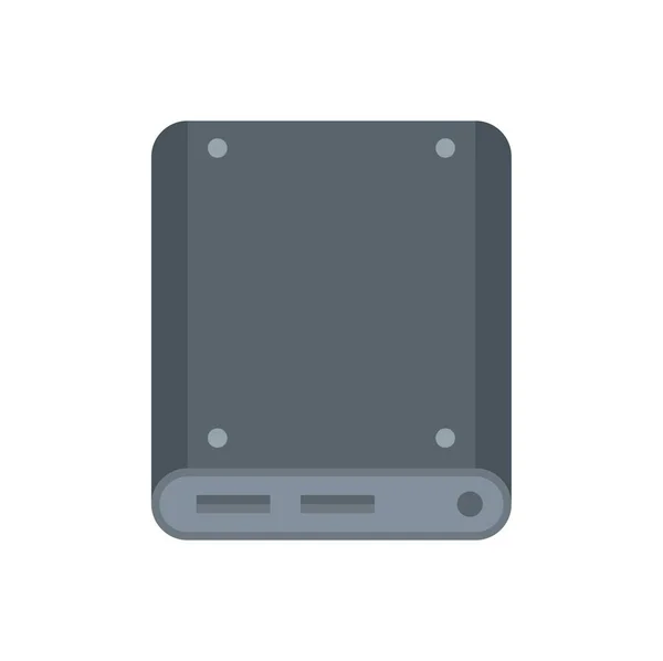 Opslag ssd pictogram platte geïsoleerde vector — Stockvector