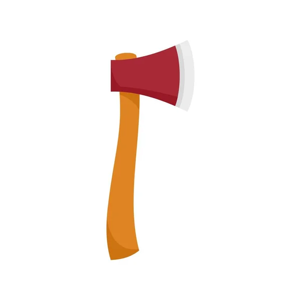 Survival axe icon flat isolated vector — Stockvector