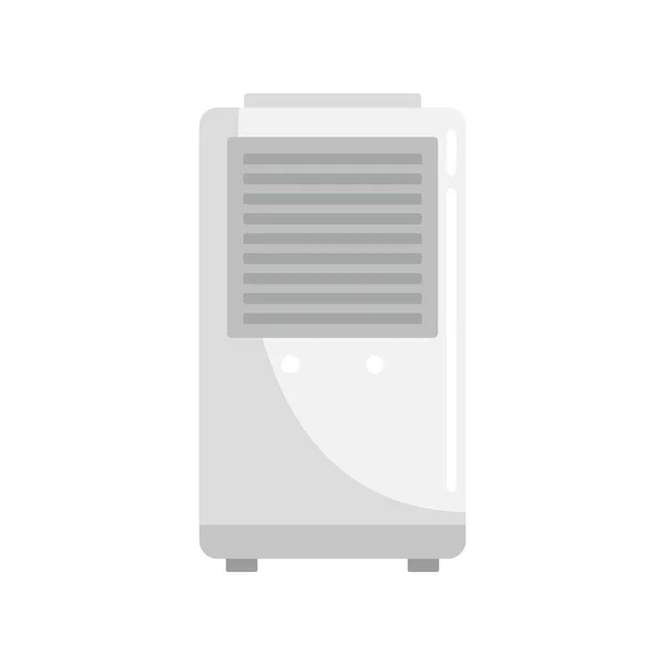 Climatiseur stand icône plat isolé vecteur — Image vectorielle