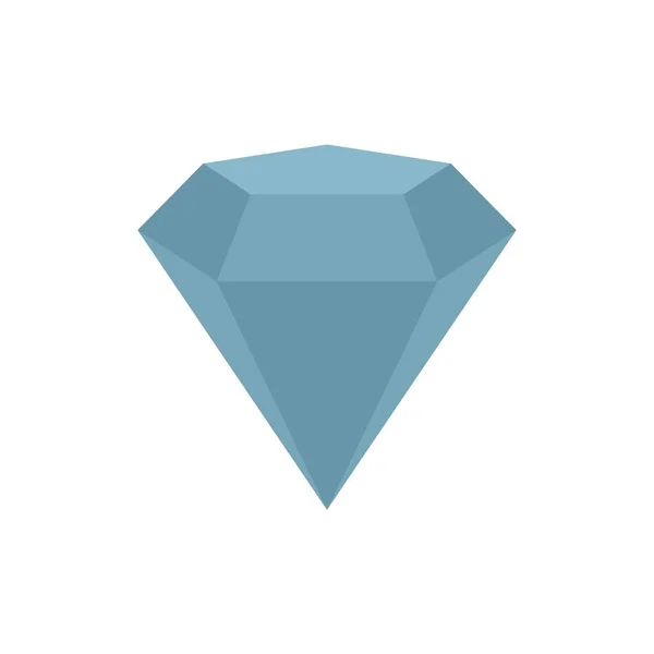Diamante habilidades icono plano vector aislado — Vector de stock