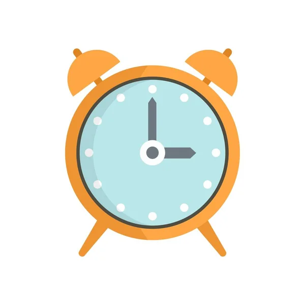 Alarma reloj reparación icono plano aislado vector — Vector de stock