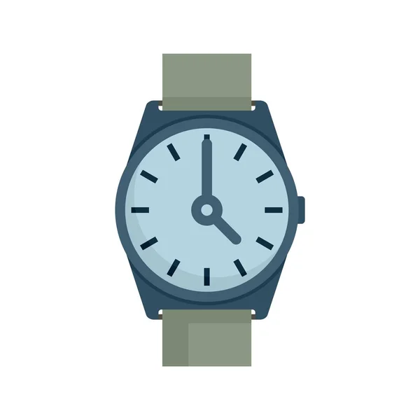 Reloj de mano icono de reparación plana vector aislado — Vector de stock