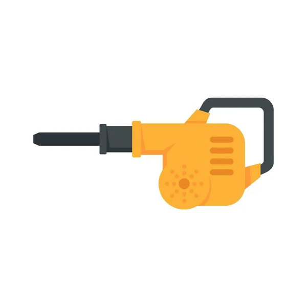Ikone der Benzinpumpe flacher isolierter Vektor — Stockvektor