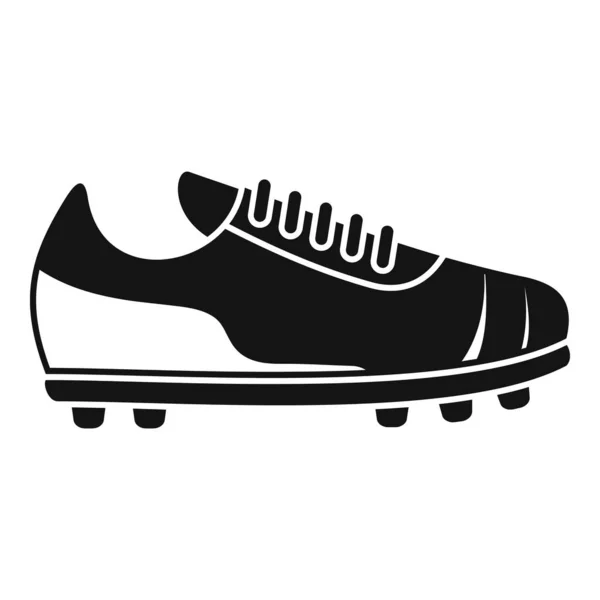 Hakem çizmesi simgesi basit vektör. Futbol koçu. — Stok Vektör