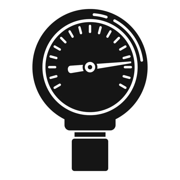 Αντλία μανόμετρο εικονίδιο απλό διάνυσμα. Πίεση αερίου — Διανυσματικό Αρχείο