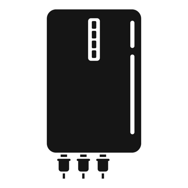 Cellphone power bank icono simple vector. Teléfono de carga — Archivo Imágenes Vectoriales