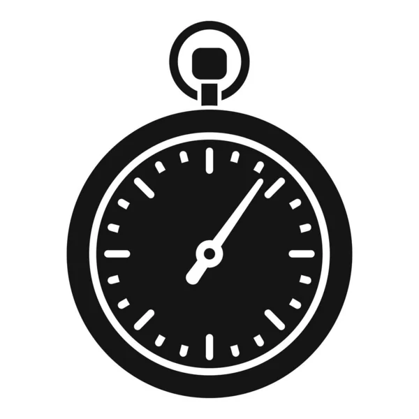 Ταχύτητα χρονόμετρο εικονίδιο απλό διάνυσμα. Σταμάτα να παρακολουθείς — Διανυσματικό Αρχείο
