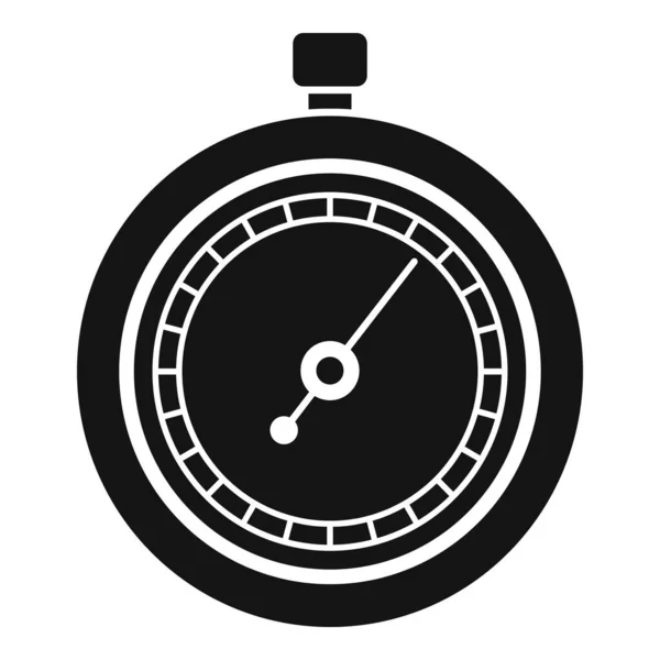 Κουμπί εικονίδιο χρονόμετρο απλό διάνυσμα. Χρονόμετρο — Διανυσματικό Αρχείο