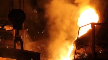 Ergitme fırınlarında demir döküm,