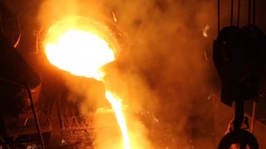 Ergitme fırınlarında demir döküm,