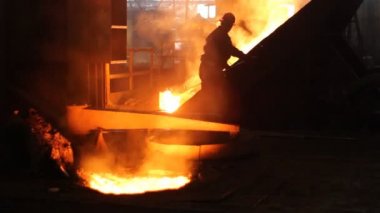 Ergitme fırınlarında demir döküm,