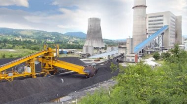 Kömür kazı için tekerlekli ekskavatör