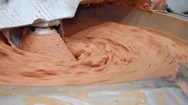 Et helikopter makine karıştırma.