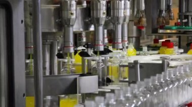 Sıvı deterjan üretim hattında