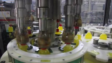 Sıvı deterjan üretim hattında