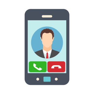 Telefon görüşmesi alma ile Smartphone