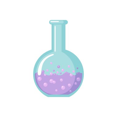 Düz stil simgesinde şişesi.