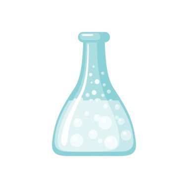 Düz stil simgesinde şişesi.