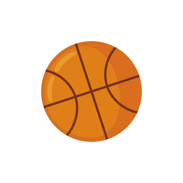 Icona di basket in stile piatto . — Vettoriale Stock