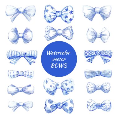 Vektör suluboya yay