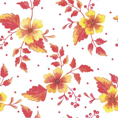 Vektör çiçeksiz desen