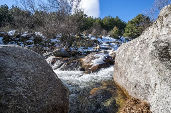 Der Fluss manzanares — Stockfoto