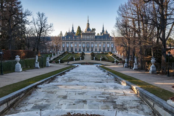 Pałac Królewski w La Granja de San Ildefonso — Zdjęcie stockowe