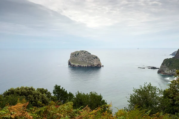 Small Island Cantabrian Sea Municipality Bermeo Spain — Stock Photo, Image