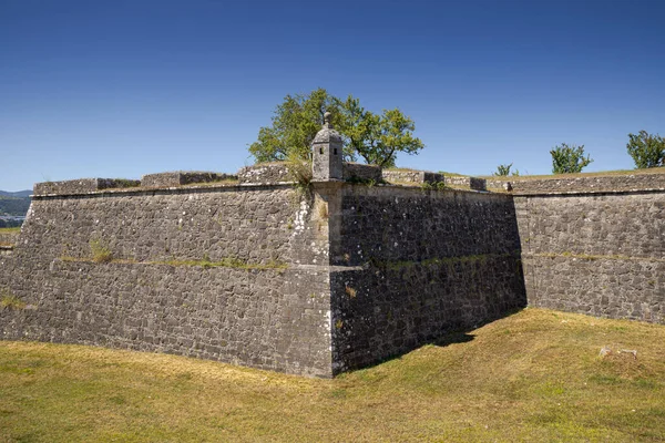 Mura Difensive Della Fortezza Valenca Minho Città Storica Della Provincia — Foto Stock