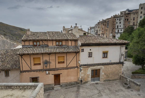 Traditionelle Architektur Cuenca Spanien — Stockfoto