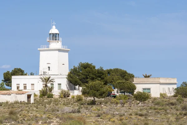 Lighthouse of Santa Pola — Stock Photo, Image