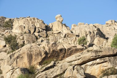 Granit mostraları Sierra de Los Porrones