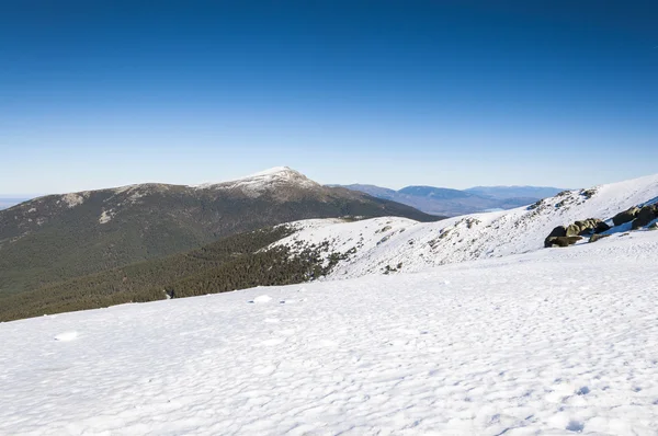 Utsikt över Guadarrama bergen — Stockfoto