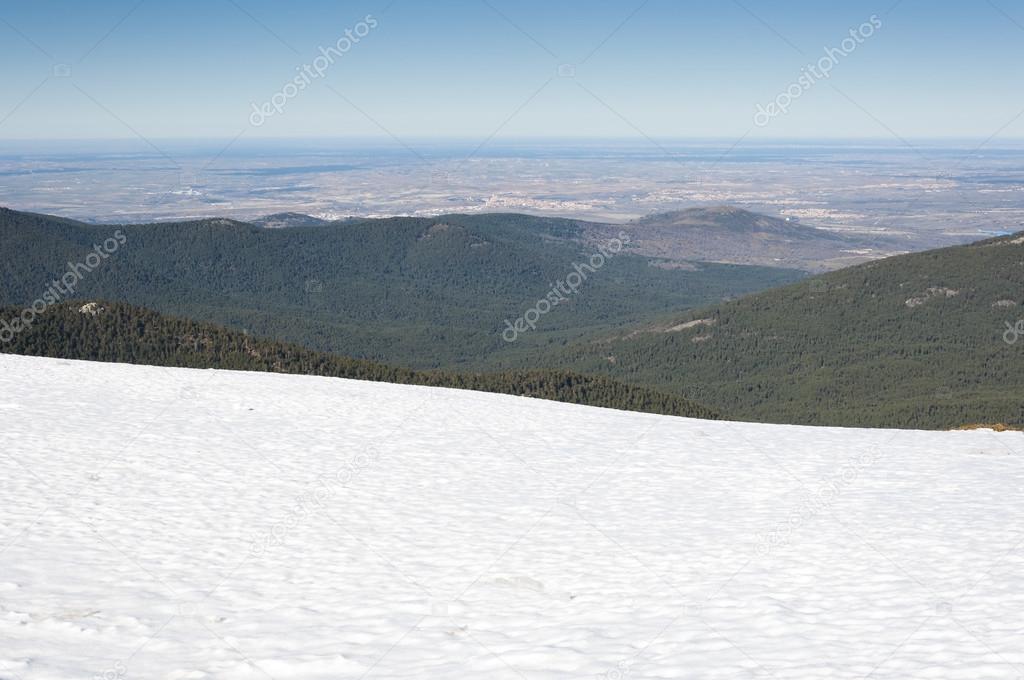 Views of Guadarrama Mountains