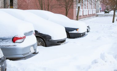 Sokakta grubunu arabalar