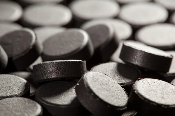 Zwarte absorberend koolstof — Stockfoto