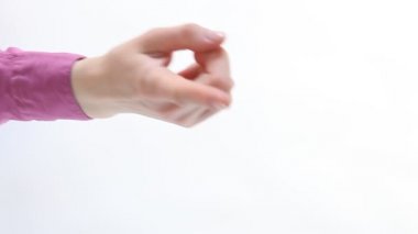 kadının el hareketleri 