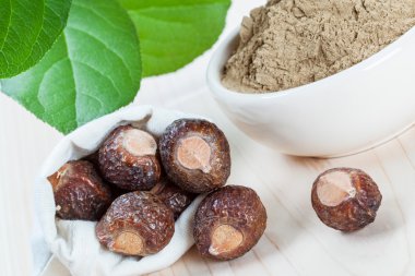 Güzel organik saç bakım kompozisyon