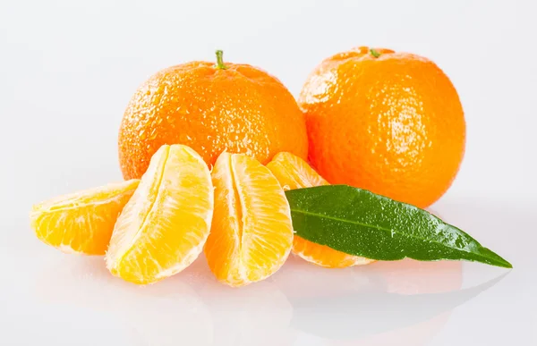 Naranjas frescas maduras — Foto de Stock