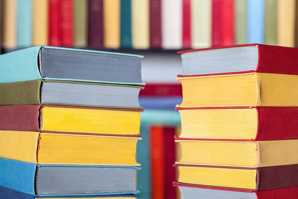 Stack of colorful Books — Stock Photo, Image