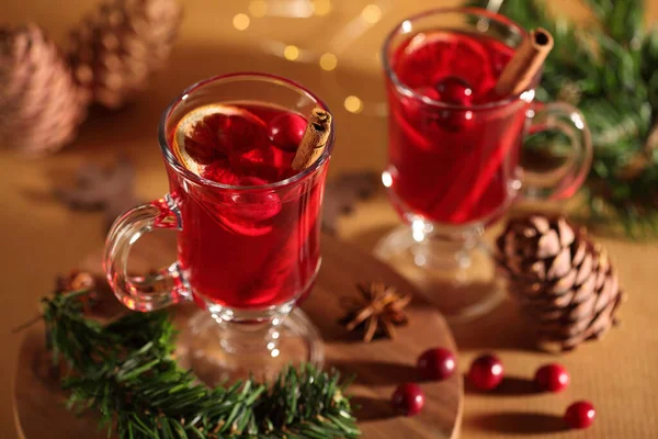 Christmas punch still life Royalty Free Stock Images