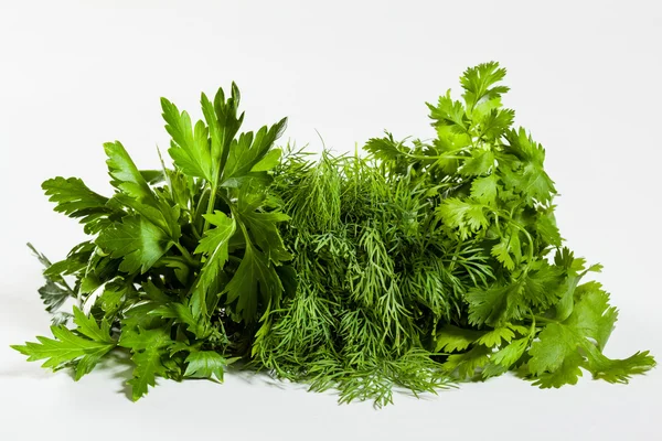 Ny vegetarisk gröna — Stockfoto