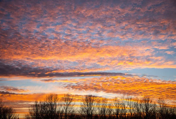 Sky under solnedgången — Stockfoto