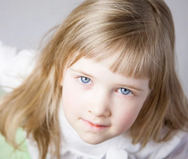 Portrait of a charming little girl — Stock Photo, Image