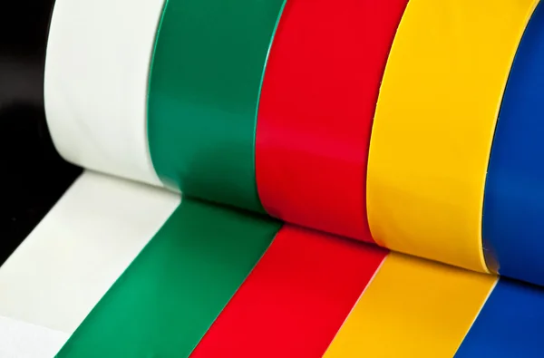 Rolls of insulation adhesive tape — Stock Photo, Image