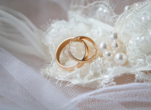 結婚指輪二つ — ストック写真