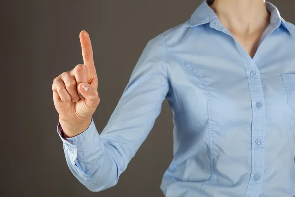 女人暗示一些东西 — 图库照片