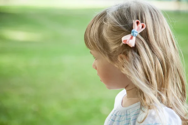 Portrait of charming little girl — Stock Photo, Image