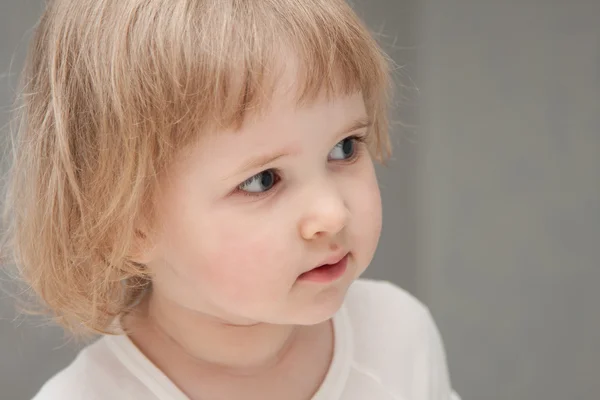 Portrait of a baby girl — Stock Photo, Image