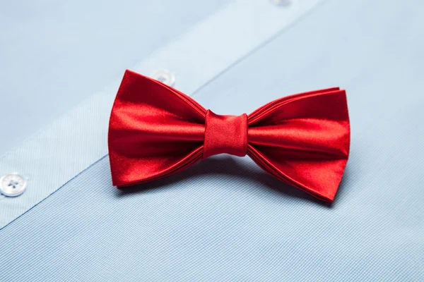 Red bow tie — Stock Photo, Image